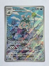 Garbodor 204/182 Paradox Rift Illustration Rare Pokemon Card 2023 - Mint picture