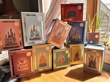 Disney Castle Collection - COMPLETE SET  of 10 Ornaments - New In Box picture