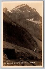 RPPC Upper Spiral Tunnel Train Tracks Mountain Postcard - C11 picture