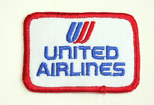 United Airlines 1970s Advertising Cloth Hat Patch New NOS Jet Plane UAL picture