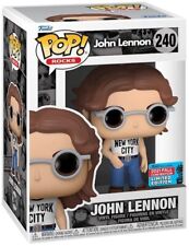 Funko POP Rocks JOHN LENNON 240 - NYCC 2021 Limited Edition w/ Protector picture
