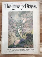 The Literary Digest - June 10, 1922, Vintage / Antique Magazine picture