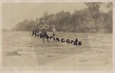 RP Shiocton Wisconsin Wolf River Log Jam Logging WI picture