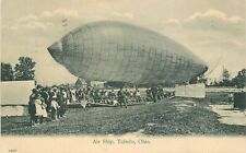 Postcard 1906 Ohio Toledo Airship #1409 transpiration occupation 23-12234 picture