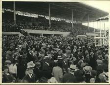 1935 Press Photo Crowd at South Anita on Opening Day December 25 1934 picture