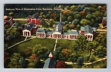 Lexington VA-Virginia, Washington & Lee University Aerial View, Vintage Postcard picture