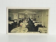 Postcard Dining Room Hotel Wellington Albany New York NY A60 picture
