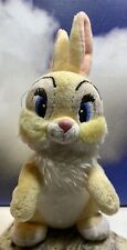 Disney Brand Bambi Miss Bunny Plush Pink Easter Thumper Friend Stuffed Animal 8” picture
