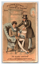 Quack medicine Emmert co. Chicago Illinois Eilert's  extract Elixir Victorian picture