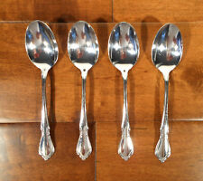 4~ ONEIDACRAFT DELUXE~CHATEAU~ GLOSSY STAINLESS STEEL TABLEPOONS 7