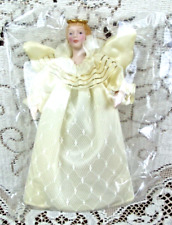 Vintage Avon Victorian Angel Ornament Tree Topper picture