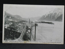 View From Mexican Head Frame Showing Part of Treadwell Juneau AK Postcard (0107) picture