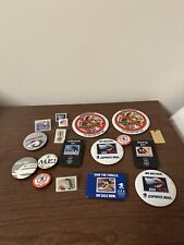 Vintage US Postal Buttons And Stamps picture