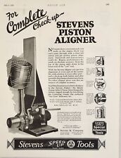 1926 Print Ad Stevens Piston Aligner Speed Up Tools New York,NY Chicago,IL picture