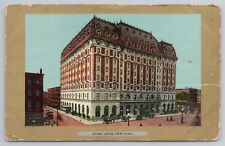 Hotel Astor New York Gold Border Postcard picture