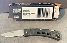 Buck 425 2008 Black Lockblade small folder--748.24 picture