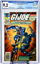 NEWSSTAND G.I. JOE A REAL AMERICAN HERO #150 CGC 9.2 WP WHITE PAGES COMIC 1994 picture