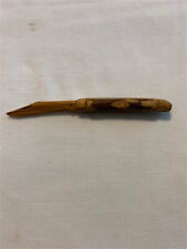Vintage Folk Art Hand Carved Replica of a Pocket Knife.  Circa 1968 signed. picture