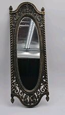 Vintage Homco Mirror Wall Art Gold And Black 25 Inches Tall Gothic Hollywood picture
