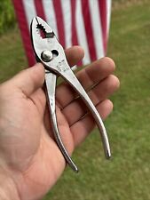 Vintage Easco Tools 45 100 6.5” Long Slip Joint Plier Great Shape USA Made picture