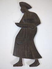 Vintage Ecuadorian Hand Carved Wall Art Late 50's -60's picture