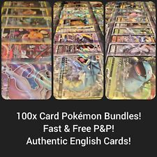 100x Pokemon Cards Bundle Joblot Inc Ultra Rare V EX Card Holos Rev Holo's Rares picture