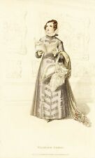 1821 Original Antique Ackermann Repository Of Arts - Fashion Print (23) picture