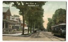 Postcard Main Street W Binghamton NY  picture
