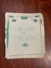 Handwritten, vintage, Lady Of The Lake See description. picture