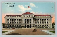 Cleveland OH-Ohio, The New City Hall, Exterior, Vintage Postcard picture