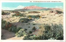 Postcard Shadow Mountain And Desert Arrowhead Trail picture