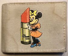 Wallet: Vintage Disney World Pretty Minnie Mouse Girl's toy Used picture