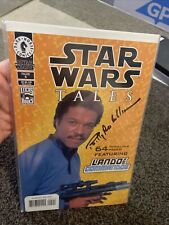 Star Wars Tales #5 Dark Horse 2000- Lando- Origin Of Yaddle Autographed picture