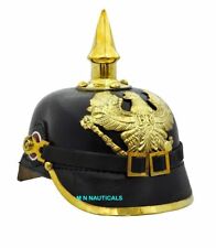 Prussian Garde Infantry Helmet German Pickelhaube Helmet Imperial Prussian Offic picture