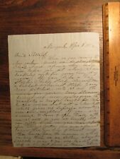 Antique Vinatge Ephemera 1852 Letter New York Merchant Selling Goods picture