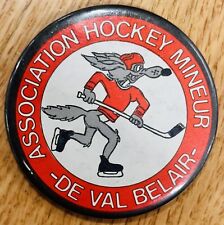 Association Hockey Mineur - De Val Belair Wild Coyote Canada 2.25” Pinback picture