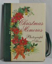 1998 Christmas Memories Photograph Album Hardcover Cutout Hard Pages picture