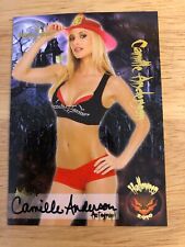 Camille Anderson, Benchwarmer, 2010, Halloween, Authentic Autograph Card picture