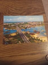 Vintage Postcard Merdeka Bridge, Singapore picture