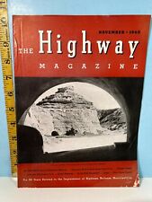 1940 Nov. The Highway Magazine - Highways, Railways & Bridges & Infrastructure picture