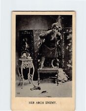 Postcard Her Arch Enemy., With Lady Mouse Picture picture