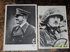 2 Vintage Postcards WWII Germany (1939-1945) German picture