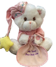 Goffa Bedtime Prayer Teddy Bear Plush Pink Baby Pajamas Talking Christian Gift  picture