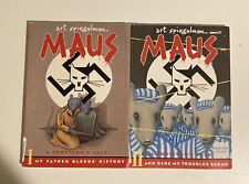 MAUS Volumes 1 And 2, Art Spiegelman, graphic novels, Good Condition picture