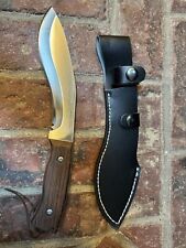 CUSTOM HANDMADE D2 TOOL STEEL CAMPING KUKRI KNIFE SURVIVAL KNIFE+SHEATH picture