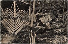 C.1910s Delaware Water Gap, PA Childs Arbor & Entrance Eureka Glen Postcard 4-20 picture