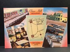 Postcard Fitchburg MA - Clover Hill Restaurant picture