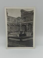 Vintage Photograph Garden Of Chester Cathedral Cheshire England 1950s picture