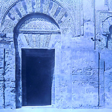 c.1900s Glass Plate Negative  Ancient Egyptian Doorway 4x5 picture