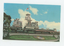 Vintage Postcard DISNEYWORLD    WALT DISNEY WORLD  RAILROAD  POSTED CHROME picture